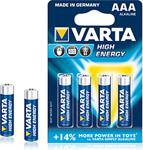 Varta High Energy Alkalin AAA 4'lü Pil