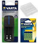 Varta Mini 2Li Şarj Cihazı + 4X800 Mah Aaa Şarj Edilebilir Pil