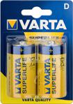 Varta Superlife Çinko D 2'li Pil