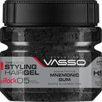 Vasso Men Ekstra Güçlü Tutuşlu Hafızalı Saç Jölesi - Vasso The Rock Ultra Hold Şekillendirici Gum Jel 500 Ml