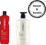Vasso Women Yıpranmış Saçlar Için Acil Kurtarma Kremli Set Şampuan 500Ml Krem 460Ml