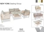 Vavrattan New York Rattan Bahçe Takımı Kum 2+1+1+Sehpa