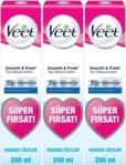 Veet Hassas Ciltler 200 Ml 3 Adet Tüy Dökücü Krem