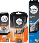 Veet Men Hassas 200Ml Tüy Dökücü Krem + 150Ml Duşta Krem+ 100Ml Koltuk Altı Özel Avantaj