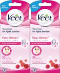 Veet Normal Ciltler Yüz Bölgesi 20'Li 2 Adet Sir Ağda Bandı