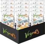 Vegeat'S Fırınlanmış Tuzlu Ve Sirke Aromalı Mercimek Cipsi 12 Adet Vegan Cips