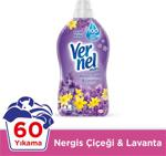 Vernel Max Nergis Çiçeği Lavanta 1.44 lt 60 Yıkama 2'li Yumuşatıcı