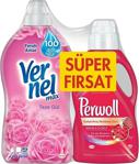 Vernel Max Taze Gül 1440 Ml Perwoll Renkli Çamaşır Deterjanı