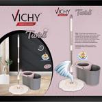 Vichy Twist Döner Başlıklı Mop