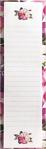 Victoria'S Journals Slim Sticker - Water Color Pink