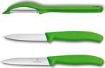 Victorinox Soyacak Ve Soyma Bıçak Seti Yeşil