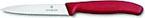 Victorinox Swissclassic 10 Cm Kırmızı Tırtıklı Soyma Bıçağı 6.7731