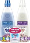 Viking Premium Konsantre Yumuşatıcı Set El Temizleme Jeli Hediye