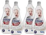 Viking Yumuşatıcı Konsantre Sensitive 1.440Ml 60 Yıkama X 4 Adet