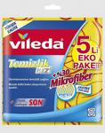 Vileda %30 Mikrofiberli 5 1'Li Temizlik Bezi