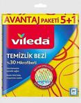 Vileda 5+1 Sarı Temizlik Bezi 0 Mikrofiberli