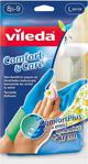 Vileda Comfort & Care Büyük Boy 2'li Paket Temizlik Eldiveni