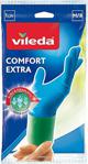 Vileda Comfort & Care Eldiven Orta Boy Medium Mavi