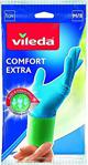 Vileda Comfort Extra Eldiven,0 Doğal Lateks, L