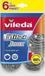 Vileda Glitzi Inox Eko Ovma Teli 6 Adet