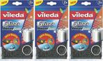 Vileda Glitzi Power Inox Pad 2'Li 3 Adet Bulaşık Teli