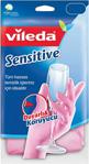 Vileda Sensitive Candy Pink Küçük Boy 2'li Paket Temizlik Eldiveni