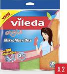 Vileda Style Mikrofiber 3 Adet 10'Lu Paket Temizlik Bezi