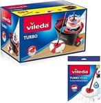 Vileda Turbo Pedallı Temizlik Seti + Vileda Turbo Classic Üçgen Mikrofiber Yedek Paspas