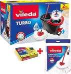 Vileda Turbo Pedallı Temizlik Seti + Yedek Mop