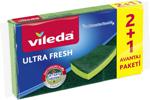 Vileda Ultra Fresh 2+1 Düz Bulaşık Süngeri