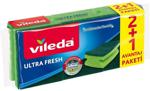 Vileda Ultra Fresh 2+1 Oluklu Bulaşık Süngeri