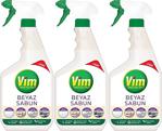 Vim Beyaz Sabun 750 Ml 3'Lü Sprey Yüzey Temizleyici