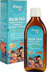 Vitago Kids Balık Yağı Omega 3, Vitamin A, D3, E, K2 İçeren Şurup