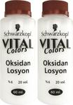 Vital Schwarzkopf Vıtal C.Oksidan Losyon(% 6) 60 Ml X 2 Paket