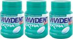 Vivident Extra Comfort Nane Aromalı 66 Gr 3'Lü Paket Sakız