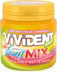 Vivident Mega Bottle Full Fruit 90 Gr 10'Lu Paket Sakız