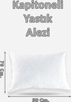 Vivyan 10 Adet Sıvı Geçirmez Yastık Koruyucu / Yastık Alezi 70X50 Cm