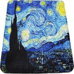 Vizyon Van Gogh Yıldızlı Gece Bilek Destekli Dikdörtgen Mousepad