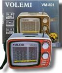 Vm-801 Usb/Sd/Fm/Bluetooth Destekli Nostaljik Radyo