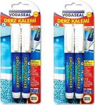 Vodaseal Fayans Derz Kalemi Beyaz 4 Lü Set + 4 Adet Yedek Uç