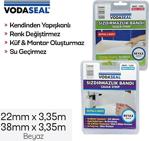 Vodaseal Küvet Kenar Sızdırmazlık Bandı Beyaz 22Mmx3.35M