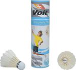 Voit Unisex S105 Club Badminton Topu (Kaz Tüyü) 6'Lı