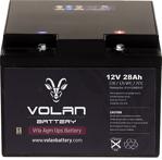 Volan Battery 12 Volt 28 Ah (Amper) Kuru Akü