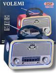 Volemi̇ Vm-301 Nostalji Bluetooth Radyo ,Usb, Sd , Mp3 Player