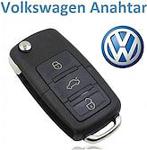 Volkswagen Kumanda Kabı Anahtar Skoda Seat Sustalı Anahtarlık