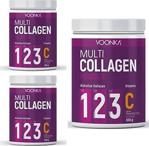 Voonka Multi Collagen Powder 300 Gr 3 Adet