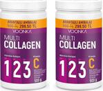 Voonka Multi Collagen Powder 500 Gr 2 Kutu