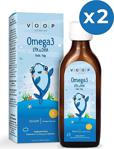 Voop Omega 3 Epa&Dha Balık Yağı Portakal Aromalı Şurup 150 Ml 2 Adet