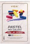 Vox Art 220 Gr Pastel Boya Defteri 5 Renk - A4 - 20 Yaprak