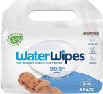 Waterwipes Bio 60 Yaprak 4'Lü Paket Islak Mendil
